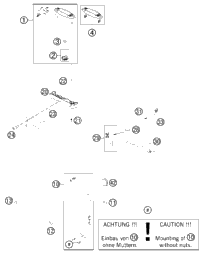 KTM SPEEDOMETER KM/H F. 21''  2005 2006 250 XC-W 54814069000