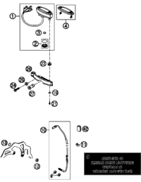 KTM SPEEDOMETER KM/H F. 21''  2005 2006 200 XC-W 54814069000