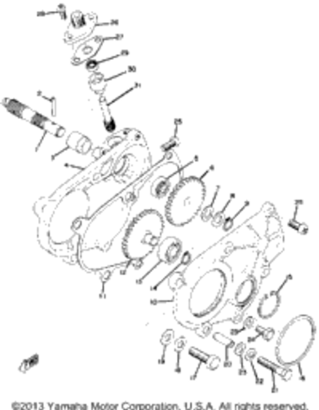 Plate, Cam Thrust 1974 GP292F 137-13148-00-00