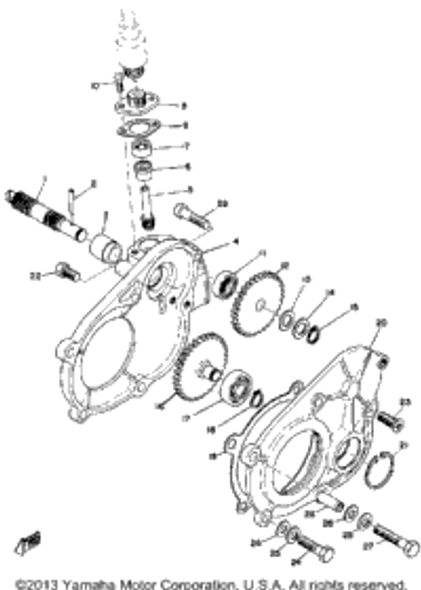 Gasket 1972 SR433B (SR433B) 821-17818-02-00