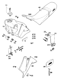 KTM BRAKE DISK FRONT D=300MM  '96 1998 620 LC4 Competition 58309060100