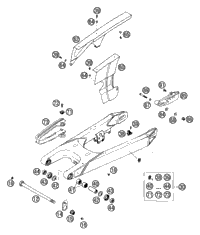 KTM BRAKE DISK FRONT D=300MM  '96 2005 450 Rallye 58309060100