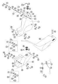 KTM BRAKE DISK FRONT D=300MM  '96 96 1997 400 END.Sixdays Winner 58309060100