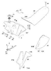 KTM BRAKE DISK FRONT D=300MM  '96 1999 620 LC4 Competition 58309060100