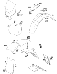 KTM BRAKE DISK FRONT D=300MM  '96 1999 400 LC4 R 58309060100