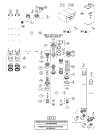 KTM piston rod 12x470 cpl. 2022 250 SX-F FACTORY Edition Chassis 48601501S2