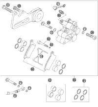 KTM CON. ROD. REP. KIT 85 SX  '06 '06 2011 85 SX 47030015100