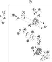 KTM CON. ROD. REP. KIT 85 SX  '06 2007 85 SX 17/14 47030015100