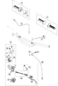 KTM CAMSHAFT EXH. WITH DEKO CPL. 2015 350 XCF-W 72036010044