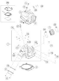 KTM CAMSHAFT CPL. WITH DECO 2018 450 XC-F 79436010044