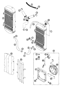 KTM AUTOM.TENSIONER CPL. '88 88 1997 400 COMP.Sixdays Winner 58036003144