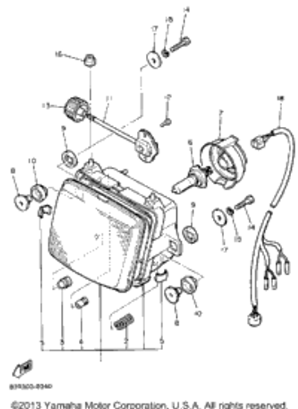 Damper 1988 VK540 (VK540M) 498-84163-60-00