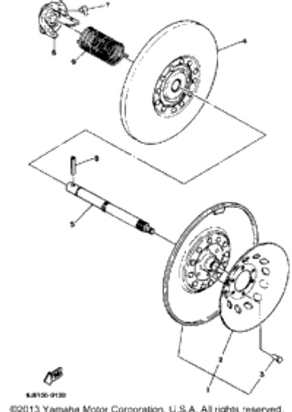 Shoe, Ramp 1984 ENTICER 340 (ET340H) 801-17688-10-00