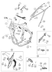 KTM BRAKE CALIPER REAR 2018 300 XC-W 79613080001