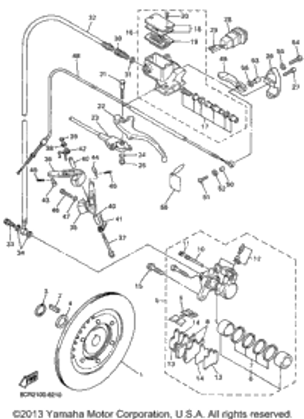 Washer, Plate 1998 VMAX 500 XTC (VX500XTCB) 90201-10118-00