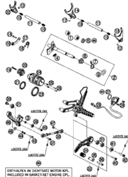 KTM OIL COOLER CPL. 2012 1190 RC8R TRACK 6923805000033