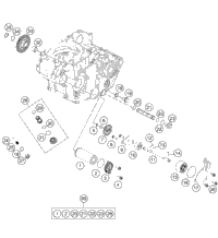 KTM E-STARTER ENGINE 9T     08 8 2012 1190 RC8R TRACK 61240001000
