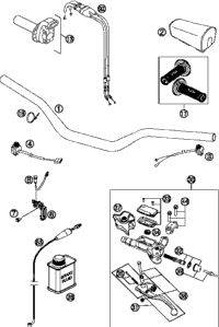 KTM MASTER CYLINDER CPL. RACING 04 2005 400 EXC Racing 59002030200