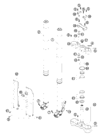 KTM MASTER CYLINDER CPL. RACING 04 2004 450 SXS Racing 59002030200
