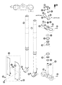 KTM MASTER CYLINDER CPL. RACING 04 2004 450 MXC Racing 59002030200