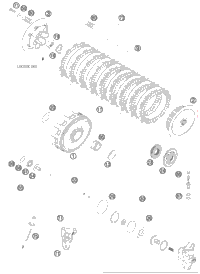 KTM RADIATOR R/S ''45518U''    07 07 2009 250 SX-F 77335008000
