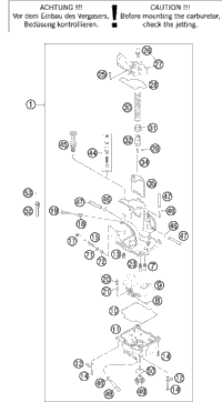 KTM OUTER CLUTCH HUB LOOSE  2003 2006 300 XC 54832001000