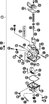 KTM OUTER CLUTCH HUB LOOSE  2003 2003 2009 300 XC 54832001000