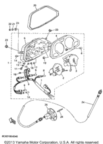 Washer, Spring 1998 VMAX 500 XTC (VX500XTCB) 92907-04100-00