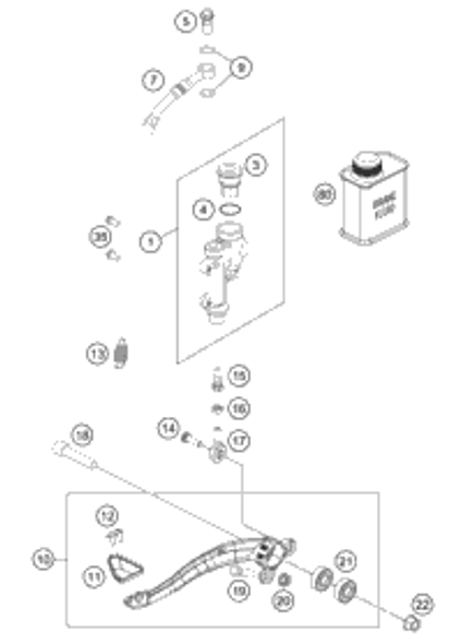 KTM PISTON D=76 2010 250 SX-F 77030007700 II