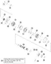 KTM CARBURATOR KEIHIN PWK 39  04 2006 125 SX 50331101144