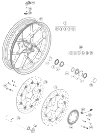 KTM HAND BRAKE CYL. PR16/19 NEW PART 2019 1290 SUPER DUKE GT BLACK 6131300100030