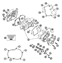 KTM EXHAUST PIPE NI. ''KTM523'' 2000 2001 125 EXC 52305009100
