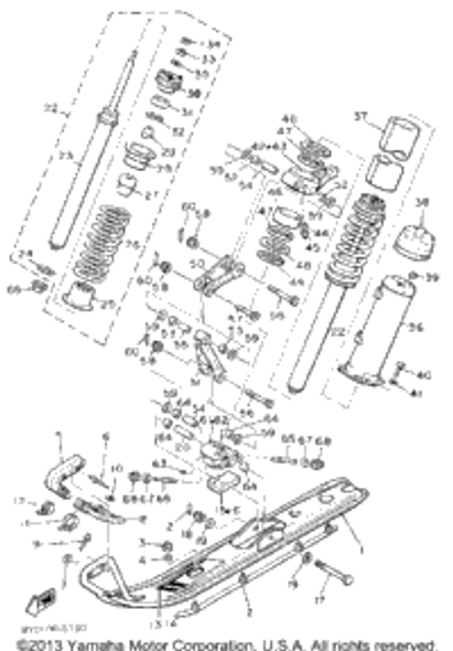 Clamp 1985 SRV (SR540J) 90465-13169-00