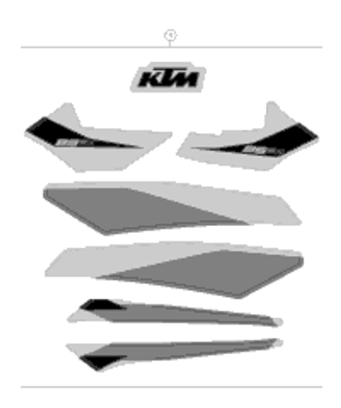 KTM Engine case cpl. 2023 85 SX Engine 47230000144