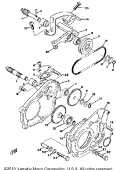 Circlip 1972 SL433 99009-10400-00