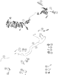 KTM FRAME \765LA" ORANGE 2013 690 Enduro 7650300120004"""
