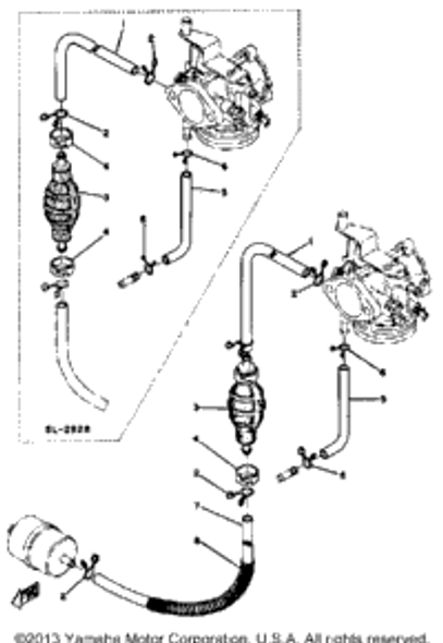 Clip 2 (A) 1971 SL292 90467-11009-00