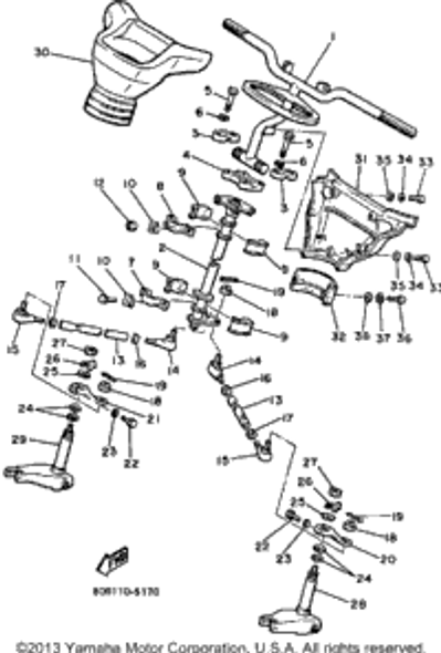 Nut 1985 SS440 (SS440J) 90170-10186-00