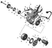 Can-Am Ignition Cover 2022  Defender MAX HD10 - LTD CAB (6MNG-H-J-K-L-M) - North America 006MNM00 420211297