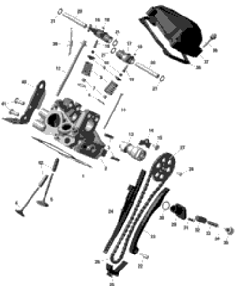 Can-Am Cylinder Front Ass'y 2022  Defender MAX HD10 - LTD CAB (6MNG-H-J-K-L-M) - North America 006MNM00 420413106