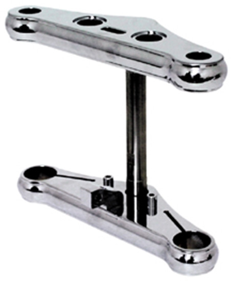 Hardbody Billet Front Fork Bracket Set Fits Harley Hardbody Wide Glide Forks