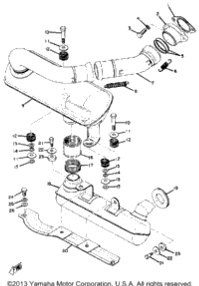 Bolt 1974 GP292F 90109-06018-00