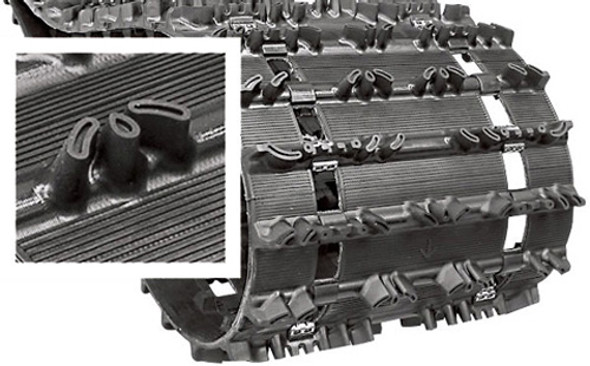 Camso Hacksaw Trail Track  15" X 136" - 1" (9010H) 1992 Yamaha PZ480ST Phazer II ST9010H