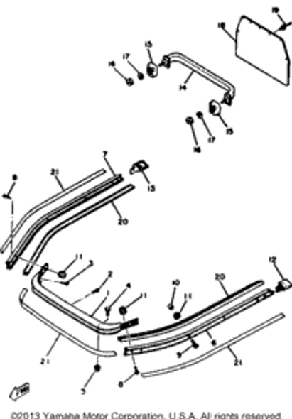 Screw, Bind 1980 SS440D 98980-06016-00