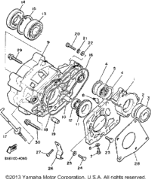 Circlip 1985 V-MAX (VMX540J) 99009-42500-00