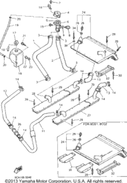 O-Ring 1995 VMAX 600 ST (LONG TRACK) (VX600STV) 93210-27778-00