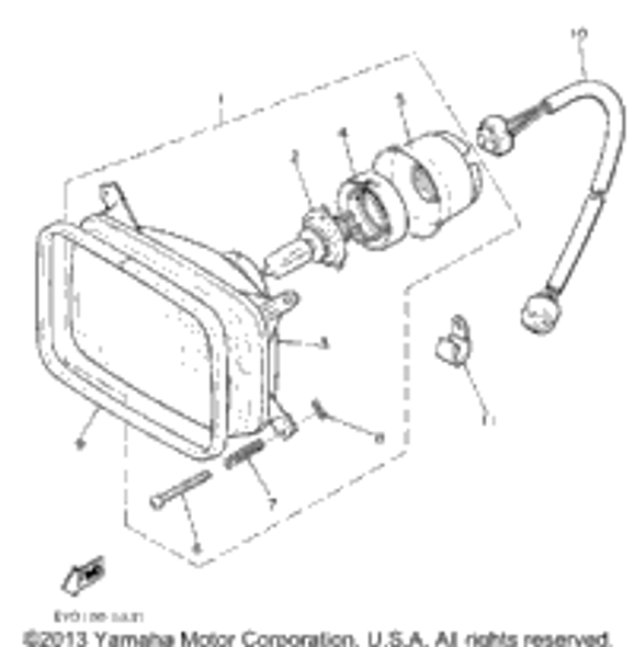 Clamp 1988 SRV (SR540M) 90465-08028-00