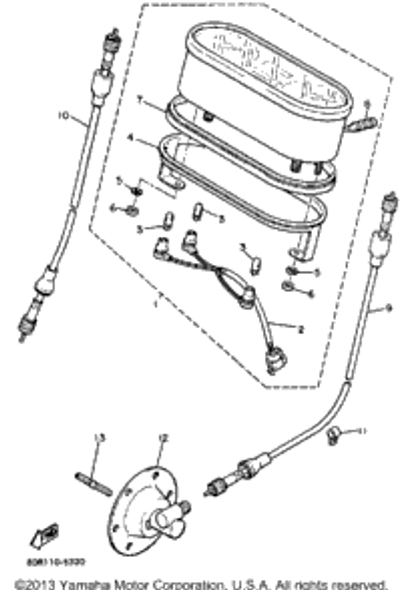 Clamp 1985 SS440 (SS440J) 90461-06M01-00