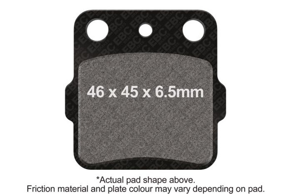 Pad Set                         2017 Polaris Slingshot SL LE FA4669/4