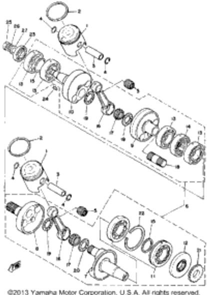 Washer, Spring 1980 SRX440D 92901-16100-00